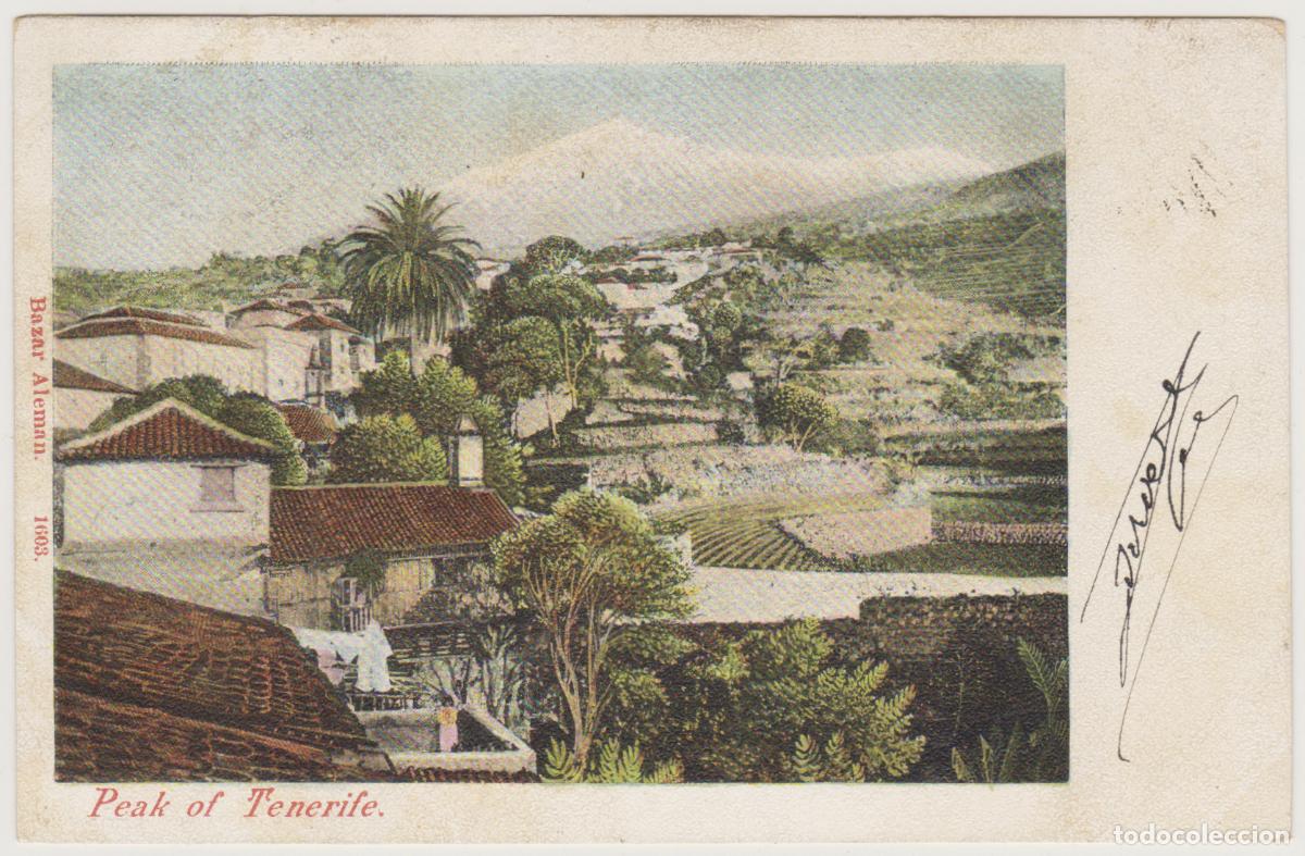 Postales: TARJETA POSTAL - PEAK OF TENERIFE - BAZAR ALEMAN