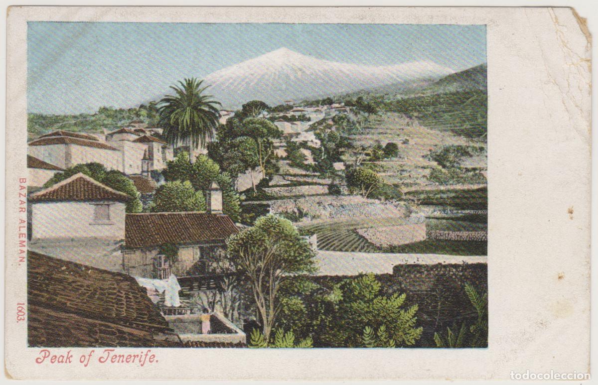 Postales: TARJETA POSTAL - PEAK OF TENERIFE - BAZAR ALEMAN