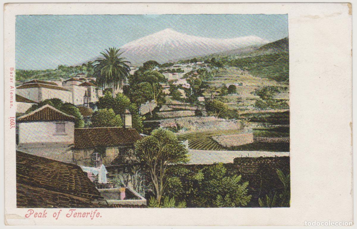 Postales: TARJETA POSTAL - PEAK OF TENERIFE - BAZAR ALEMAN