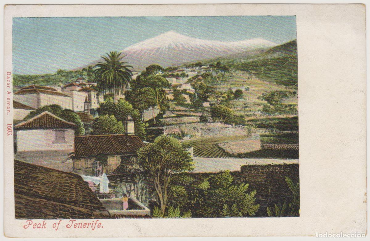 Postales: TARJETA POSTAL - PEAK OF TENERIFE - BAZAR ALEMAN