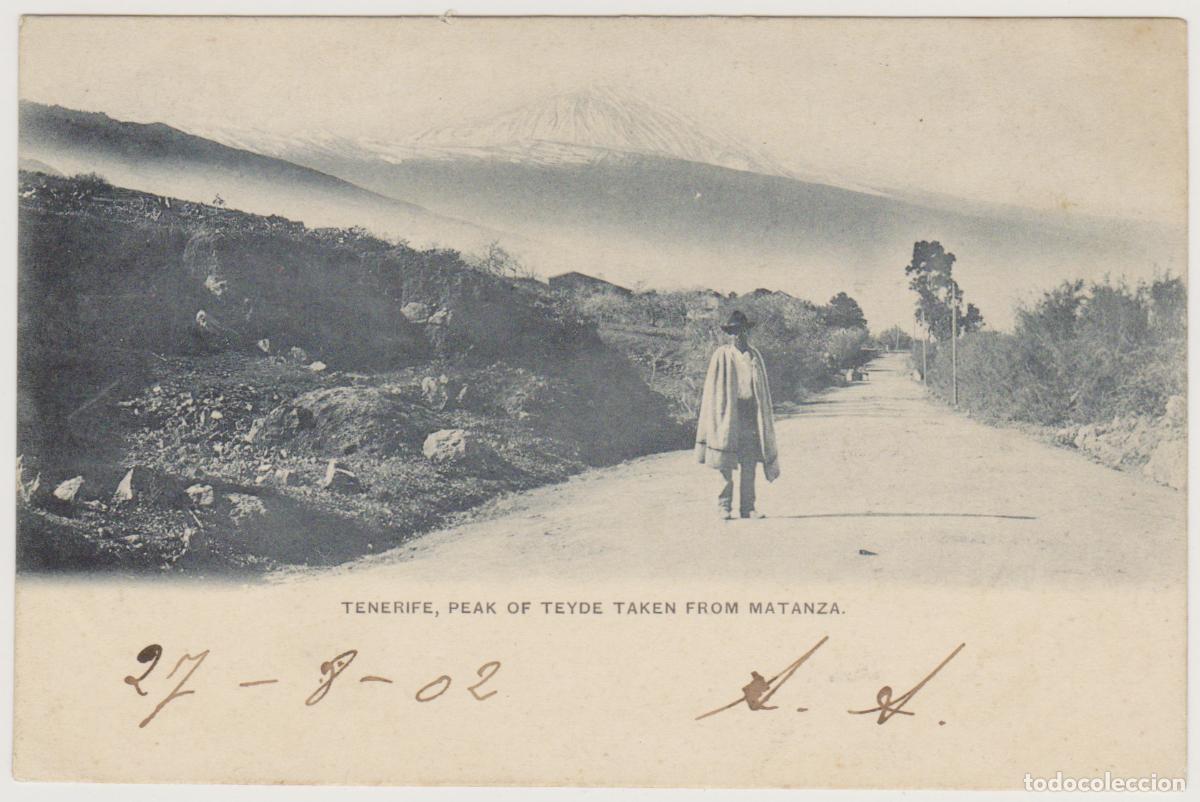 Postales: TARJETA POSTAL - TENERIFE, PEAK OF TEYDE TAKEN FROM MATANZA