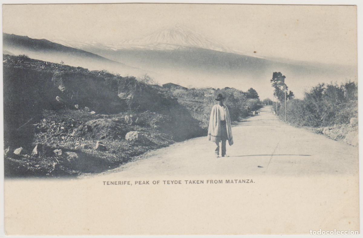 Postales: TARJETA POSTAL - TENERIFE, PEAK OF TEYDE TAKEN FROM MATANZA