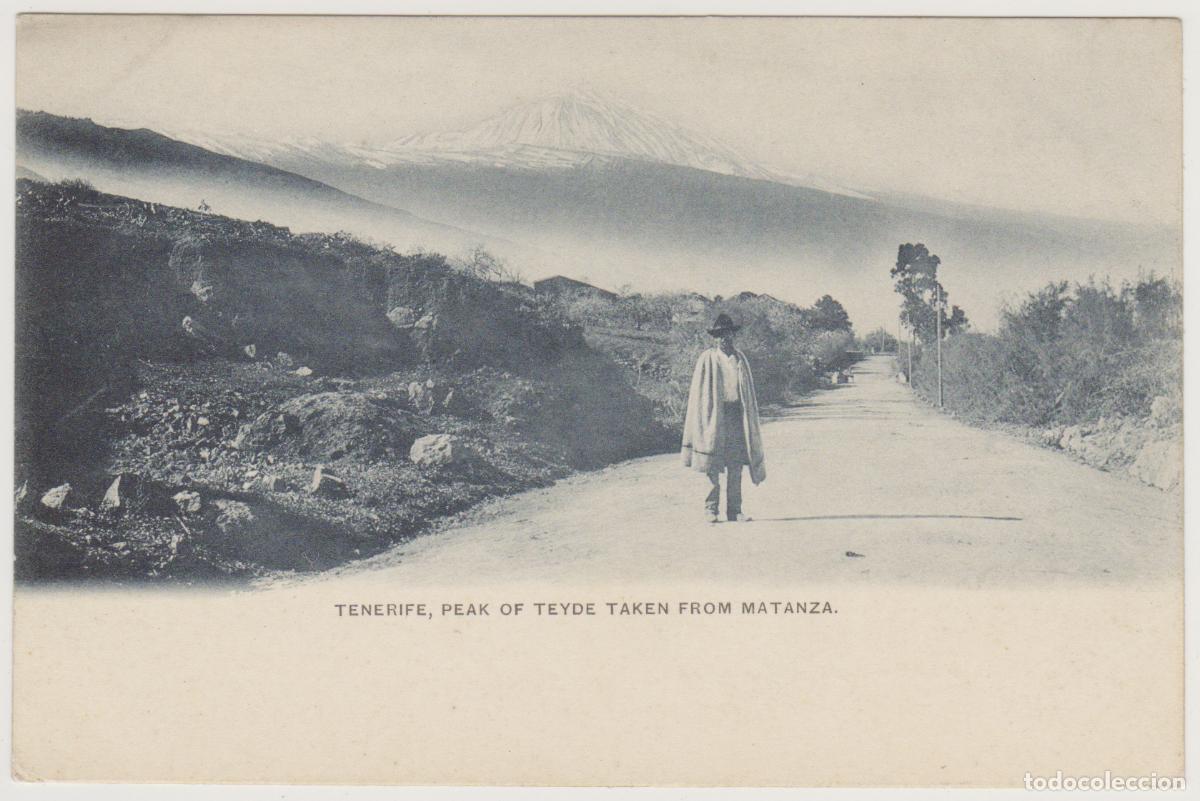 Postales: TARJETA POSTAL - TENERIFE, PEAK OF TEYDE TAKEN FROM MATANZA