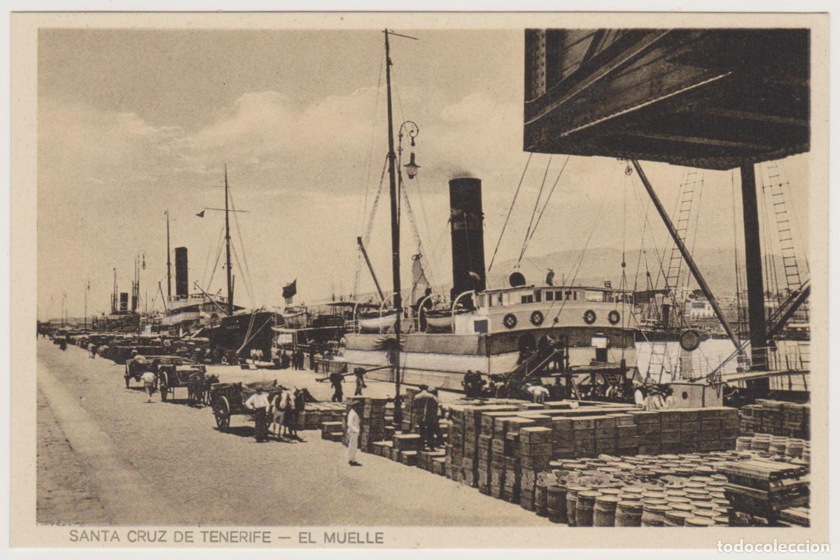 Postales: TARJETA POSTAL - SANTA CRUZ DE TENERIFE - EL MUELLE