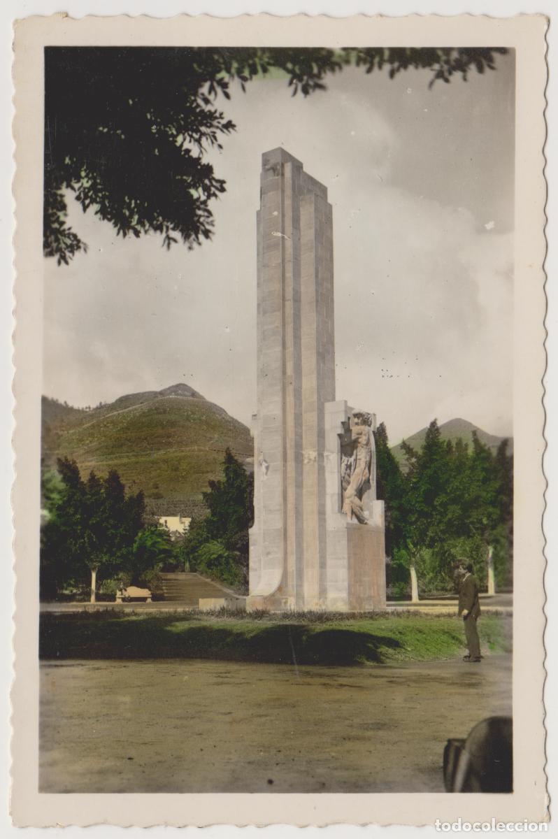 Postales: TARJETA POSTAL - TENERIFE - SANTA CRUZ DE TENERIFE - MONUMENTO A GARCIA SANABRIA - N&ordm; 25 - ED ARRIBA