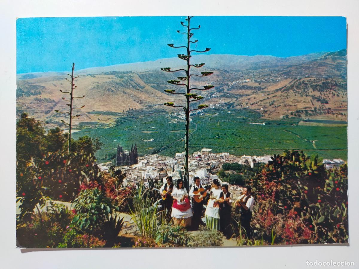 Postales: Tarjeta Postal ARUCAS (Canarias): Vista desde la monta&ntilde;a de Arucas - Ed. Global Traders - Escrita