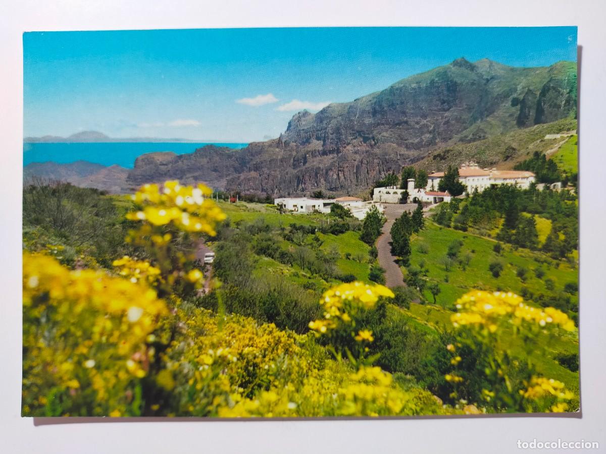 Postales: Tarjeta Postal TEJEDA (Canarias): Parador Cruz de Tejeda - Edic. Concesionario Juasa
