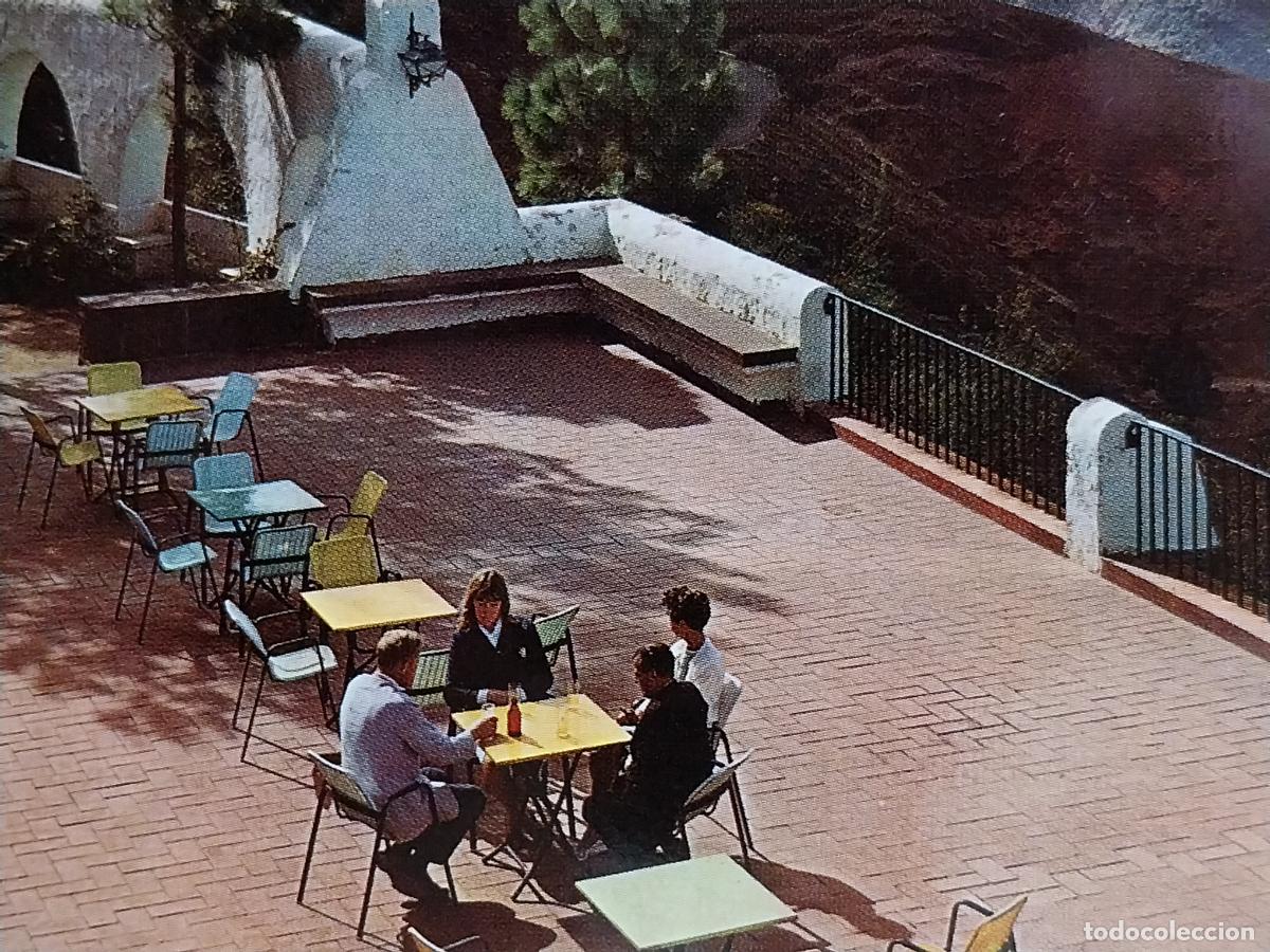 Postales: PARADOR CRUZ TEJEDA GRAN CANARIA ED STDE SERIE AA 4 SC ORIGINAL TERRAZA ANIMADA
