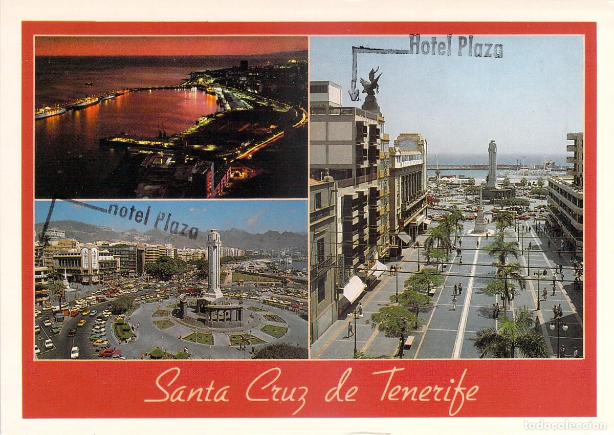 Postales: Postal Santa Cruz de Tenerife Hotel Plaza Multivista