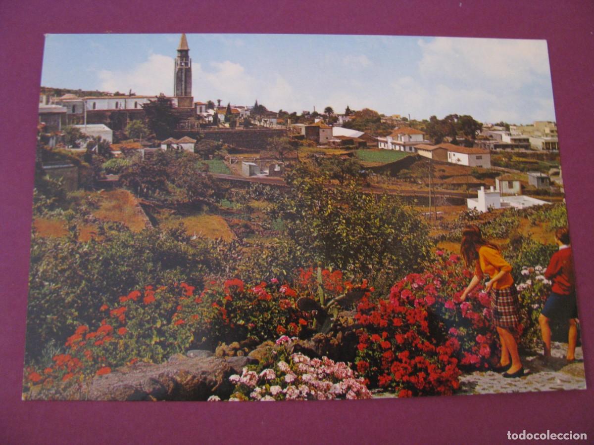 Postales: POSTAL DE ISLAS CANARIAS. CIUDAD DE EL PASO. VISTA PANORAMICA DE LA CIUDAD. CASA MAR. ESCRITA.