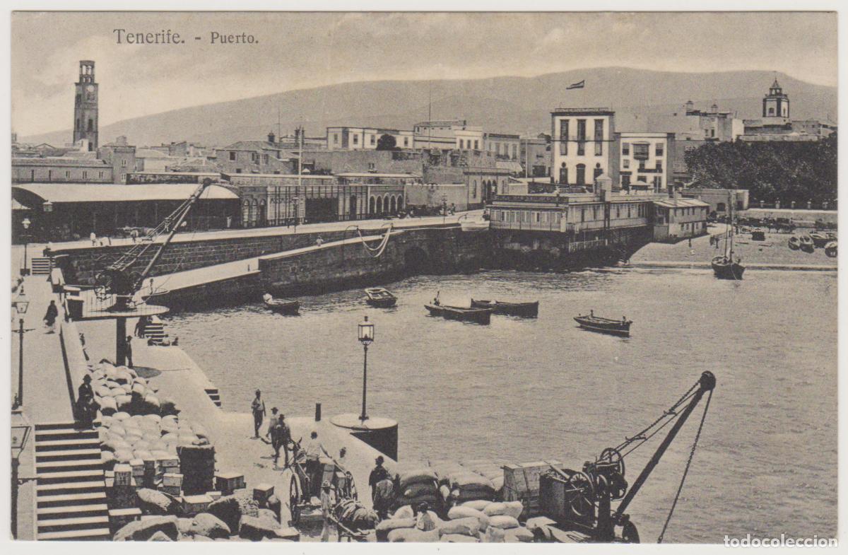 Postales: TARJETA POSTAL - TENERIFE - PUERTO - BAZAR FRANCES