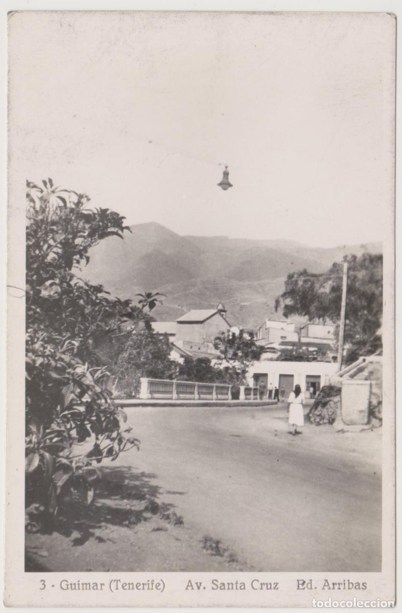 Postales: TARJETA POSTAL - TENERIFE - G&Uuml;IMAR - AV. SANTA CRUZ - N&ordm; 3 - ED. ARRIBAS