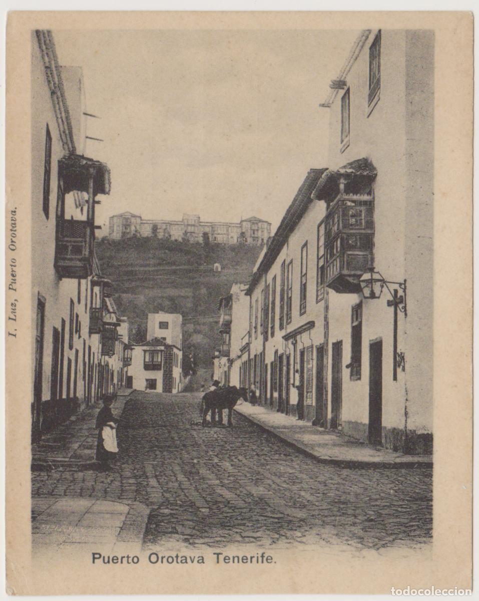 Postales: TARJETA POSTAL - TENERIFE - PUERTO OROTAVA - I. LUZ