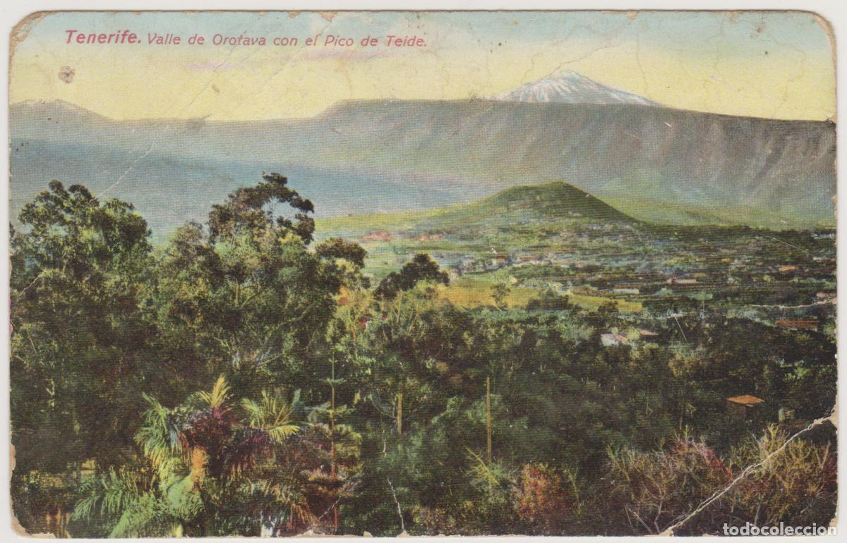 Postkarten: TARJETA POSTAL - TENERIFE - VALLE DE OROTAVA CON EL PICO DE TEIDE