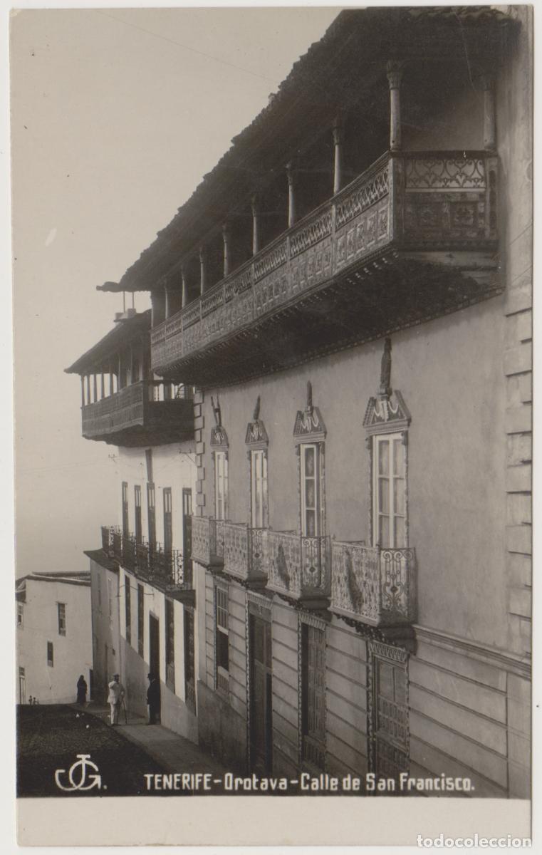 Postales: TARJETA POSTAL - TENERIFE - OROTAVA - CALLE DE SAN FRANCISCO - JG