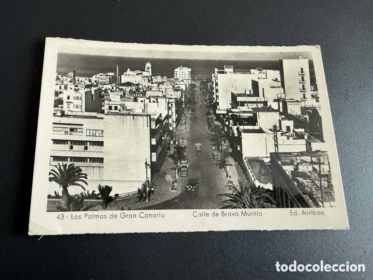 Postales: Postal. Las Palmas de Gran Canaria. Calle de Bravo Murillo. Ed Arribas