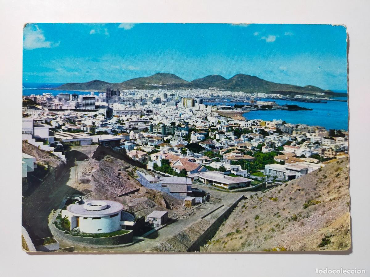 Postales: Tarjeta Postal. LAS PALMAS DE GRAN CANARIA: Vista parcial ciudad - Edit. Canaria.