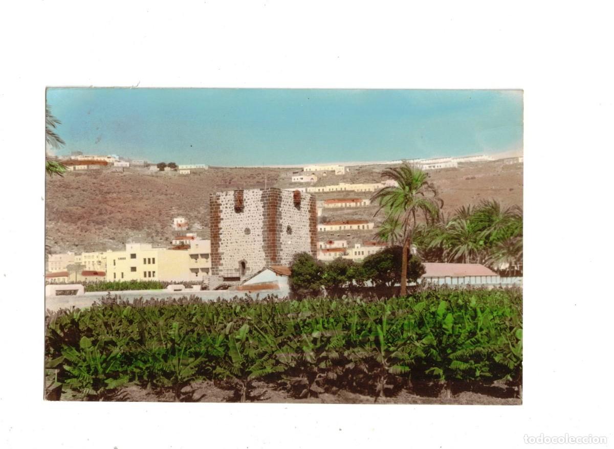 Postales: SAN SEBASTIAN DE LA GOMERA. TORRE DEL CONDE. COLOREADA