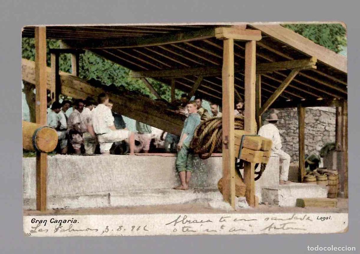 Postales: TARJETA POSTAL GRAN CANARIA. A&Ntilde;O 1912