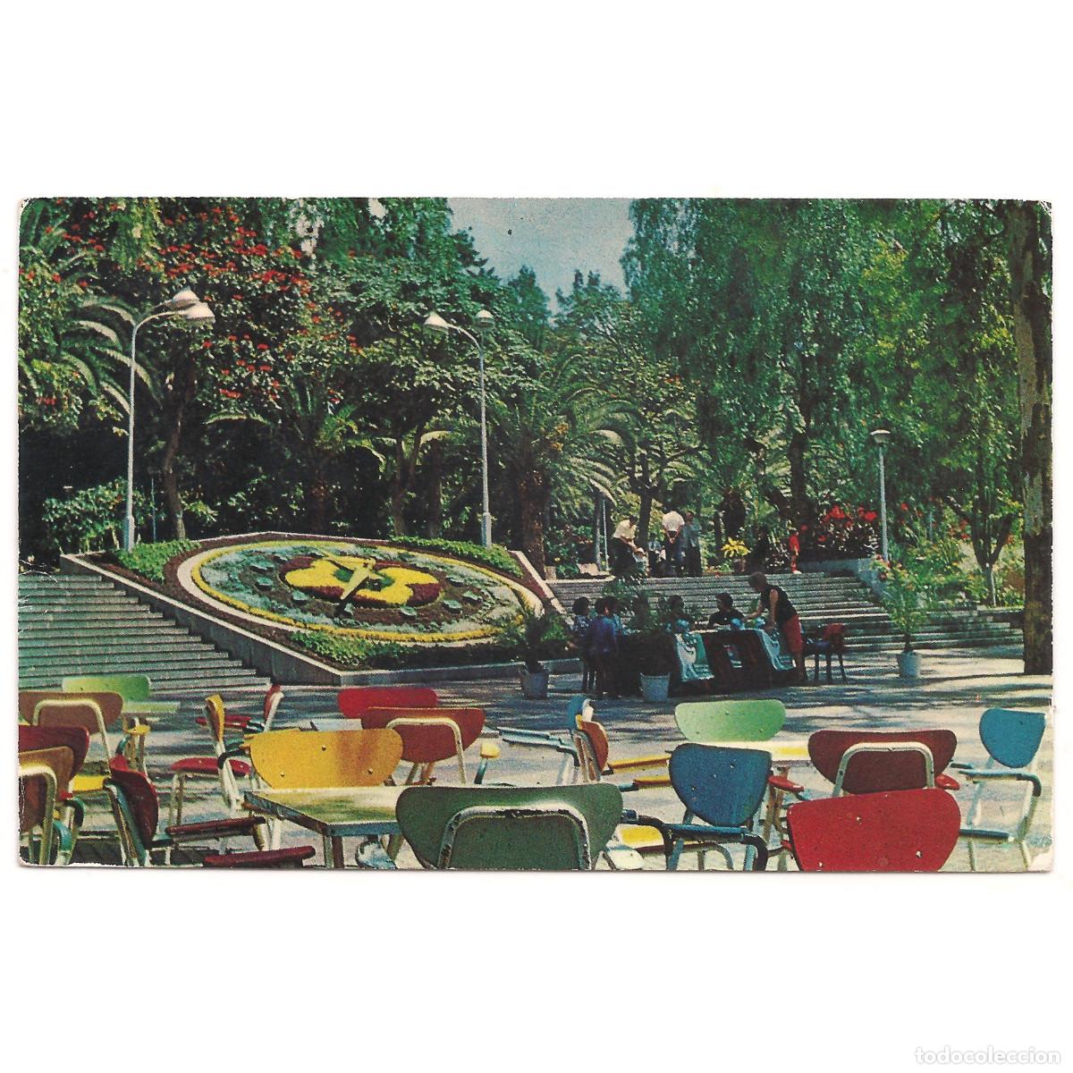 Postales: RELOJ DE FLORES - PARQUE GARC&Iacute;A SANABRIA | V&Iacute;CTOR GONZ&Aacute;LEZ Tenerife - Canarias