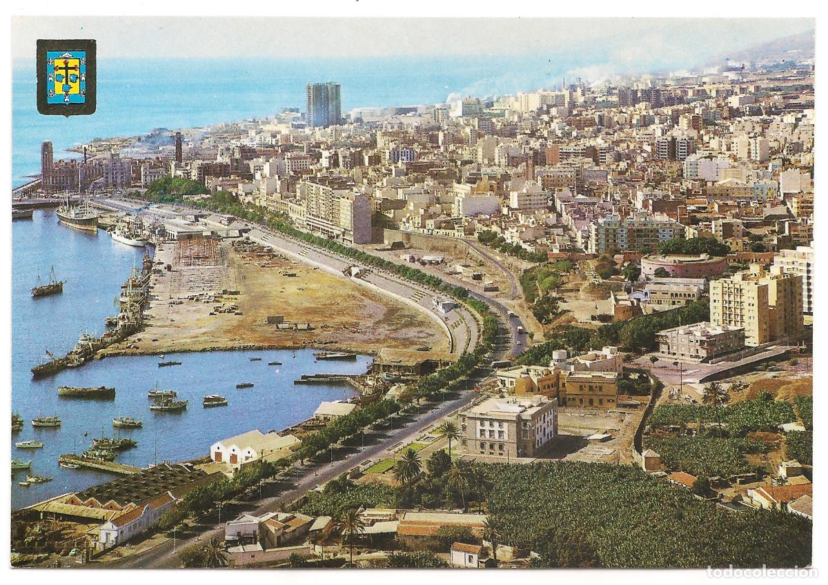 Postales: SANTA CRUZ DE TENERIFE - VISTA PANOR&Aacute;MICA | ESCUDO DE ORO | Tenerife - Canarias