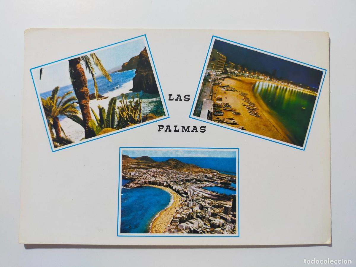 Postales: Tarjeta Postal. LAS PALMAS DE GRAN CANARIA: Souvenir de las Palmas - Colec. Las Afortunadas.