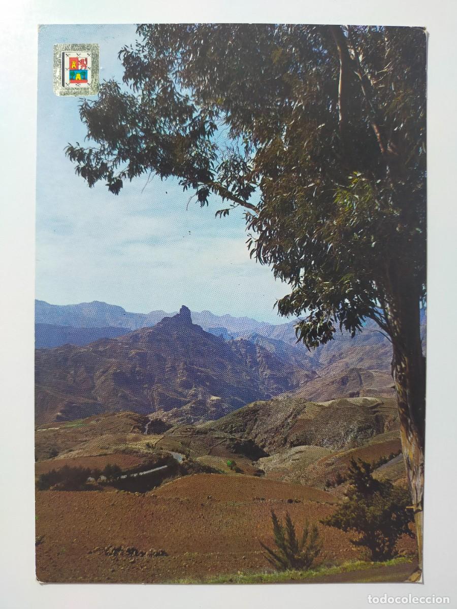 Postales: Tarjeta Postal. TEJEDA (GRAN CANARIA): Monte Bentaiga - Edic FISA, Escudo de Oro - Escrita.