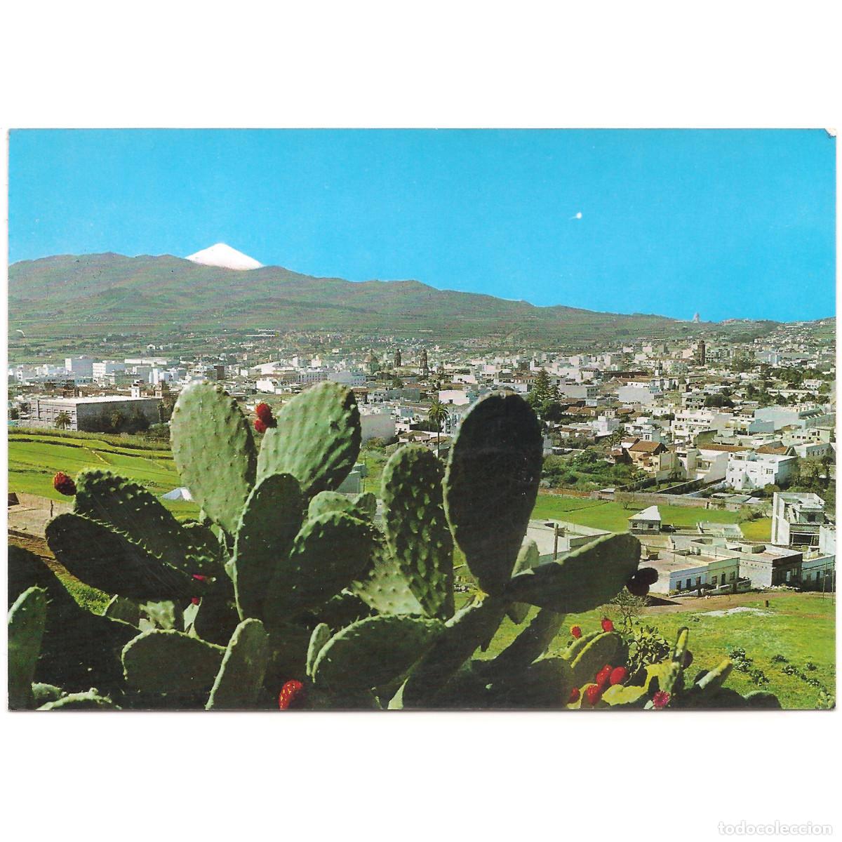 Postales: LA LAGUNA - VISTA GENERAL Y TEIDE | EDICIONES RO - FOTO | Tenerife - Canarias