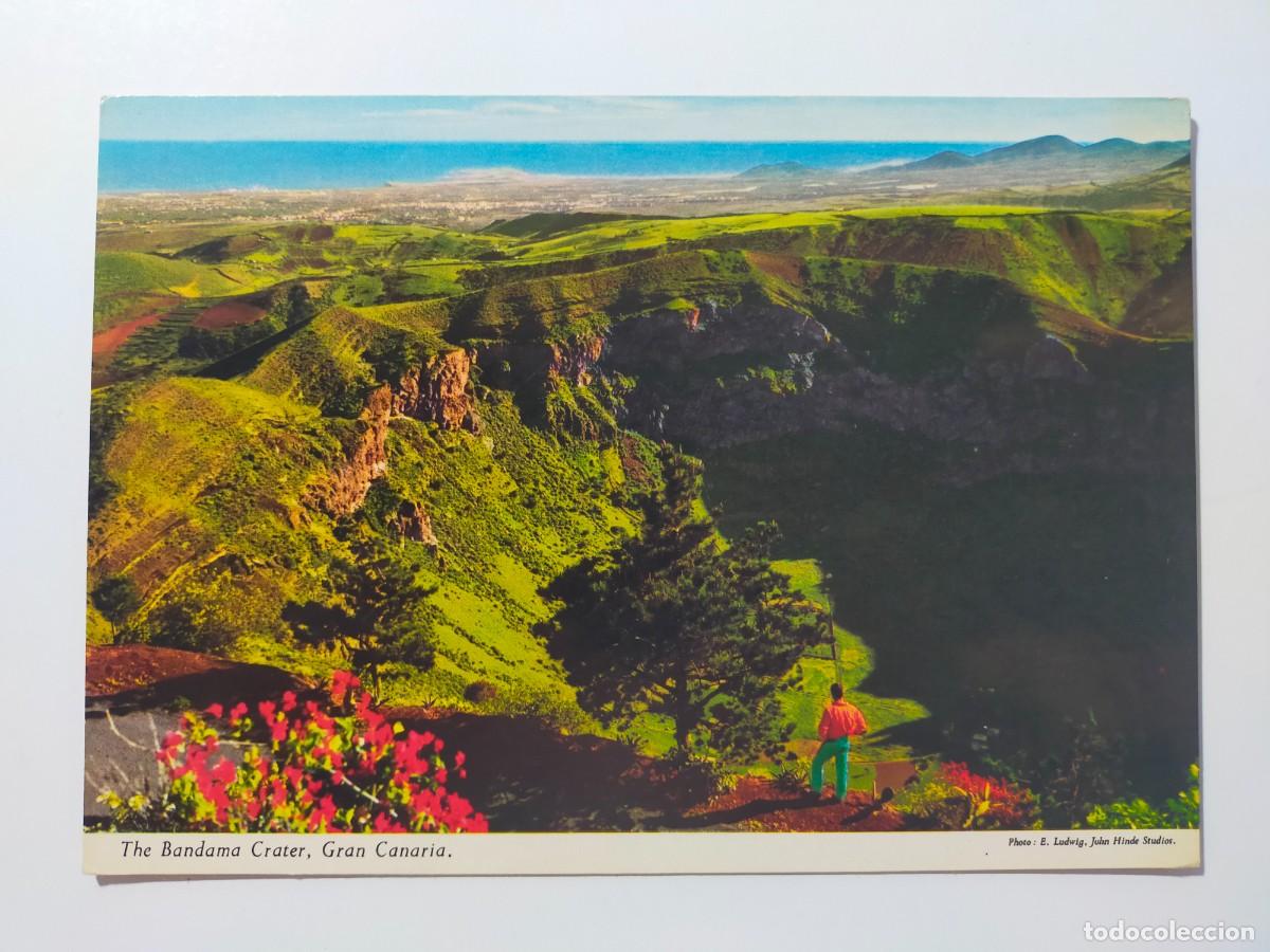 Postales: Tarjeta Postal.GRAN CANARIA: Crater, Caldera de Bandama - Edit: John Hinde