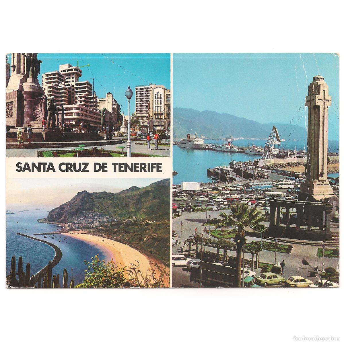 Postales: SANTA CRUZ DE TENERIFE - TRES VISTAS | EDICIONES JOHN HINDE | Tenerife - Canarias