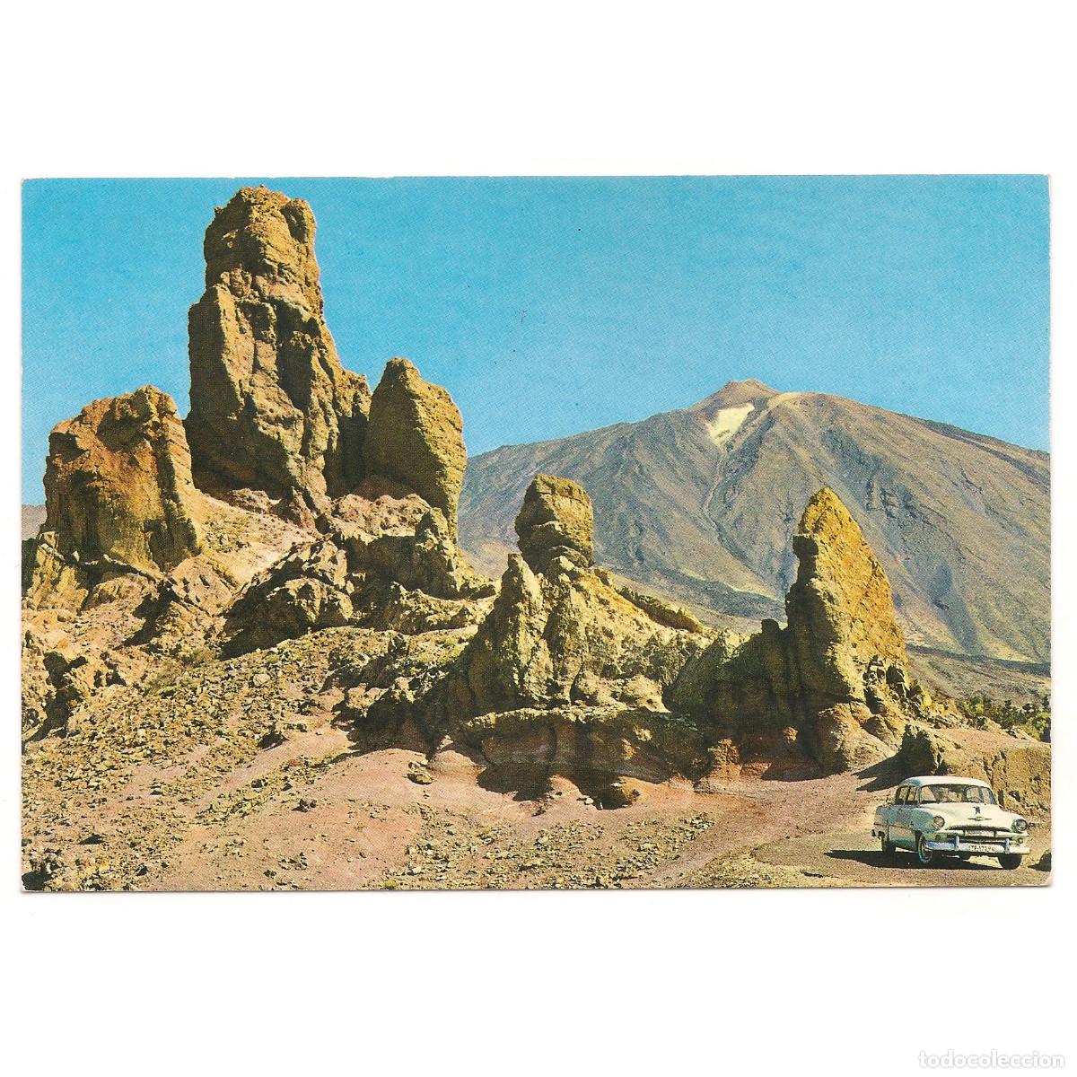 Postales: TENERIFE - PAISAJE T&Iacute;PICO Y TEIDE AL FONDO | EDICIONES GASTEIZ | Tenerife - Canarias