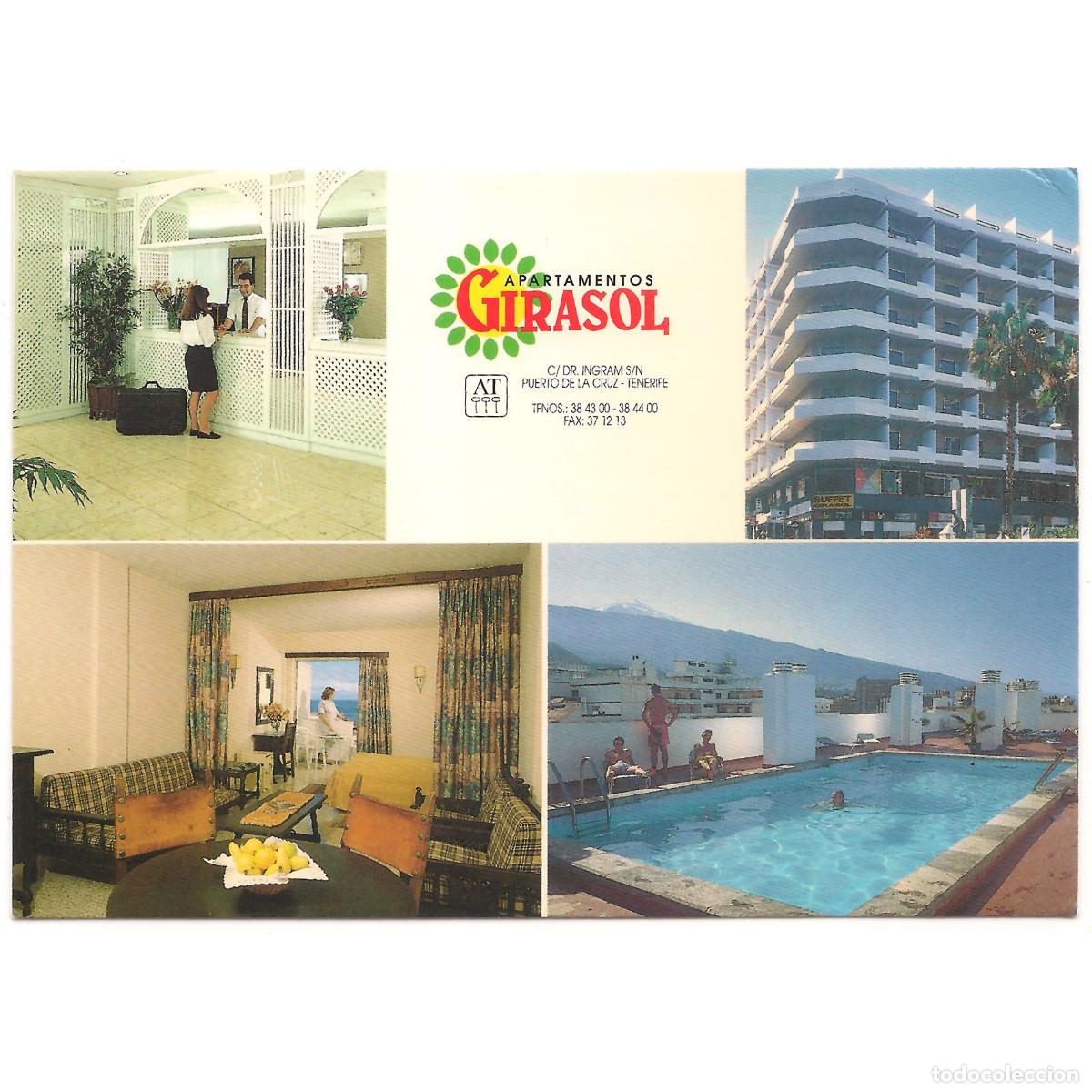 Postales: PUERTO DE LA CRUZ - APARTAMENTOS GIRASOL | Tenerife - Canarias