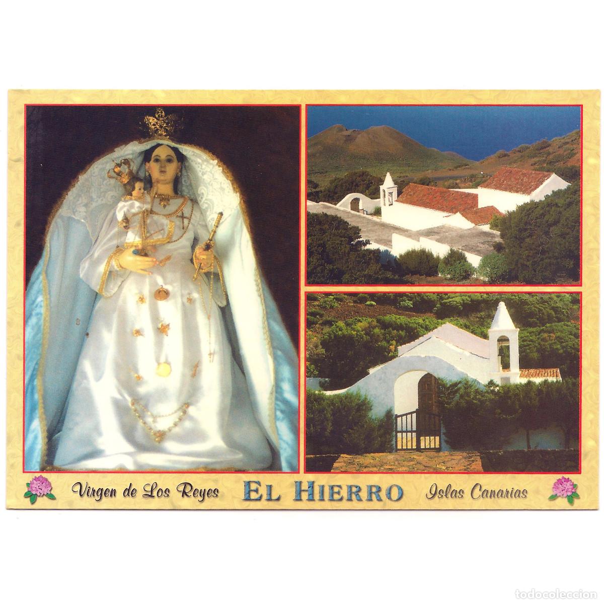 Postales: EL HIERRO - ERMITA Y VIRGEN DE LOS REYES | GARC&Iacute;A Y CORREA | Tenerife - Canarias
