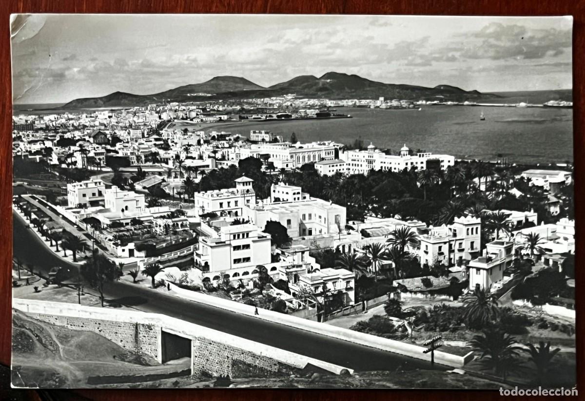 Postales: LAS PALMAS DE GRAN CANARIA, CIUDAD JARDIN, ED. ARRIBAS, CIRCULADA 1958