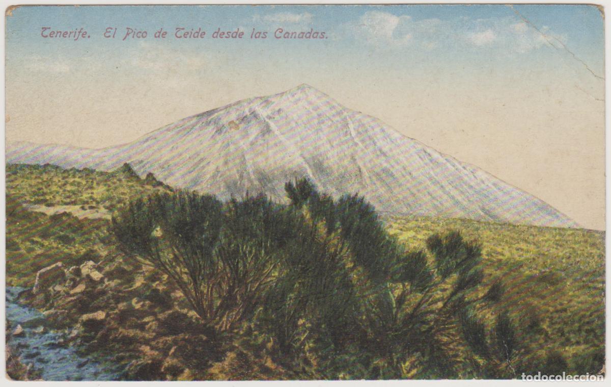 Postales: TARJETA POSTAL - TENERIFE - EL PICO DE TEIDE DESDE LAS CA&Ntilde;ADAS