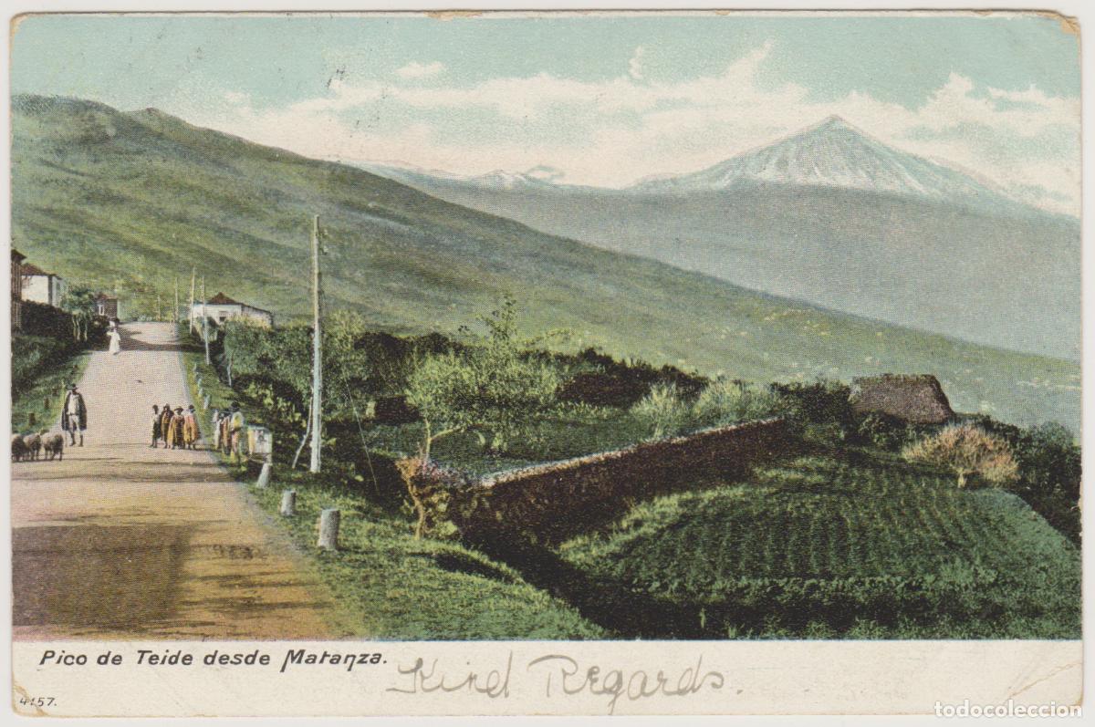 Postales: TARJETA POSTAL - TENERIFE - PICO DE TEIDE DESDE MATANZA