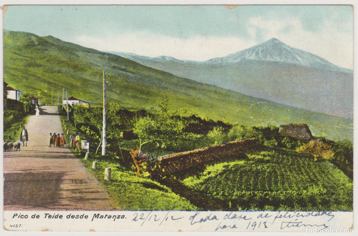 Postales: TARJETA POSTAL - TENERIFE - PICO DE TEIDE DESDE MATANZA - MAISON ALEXANDRE