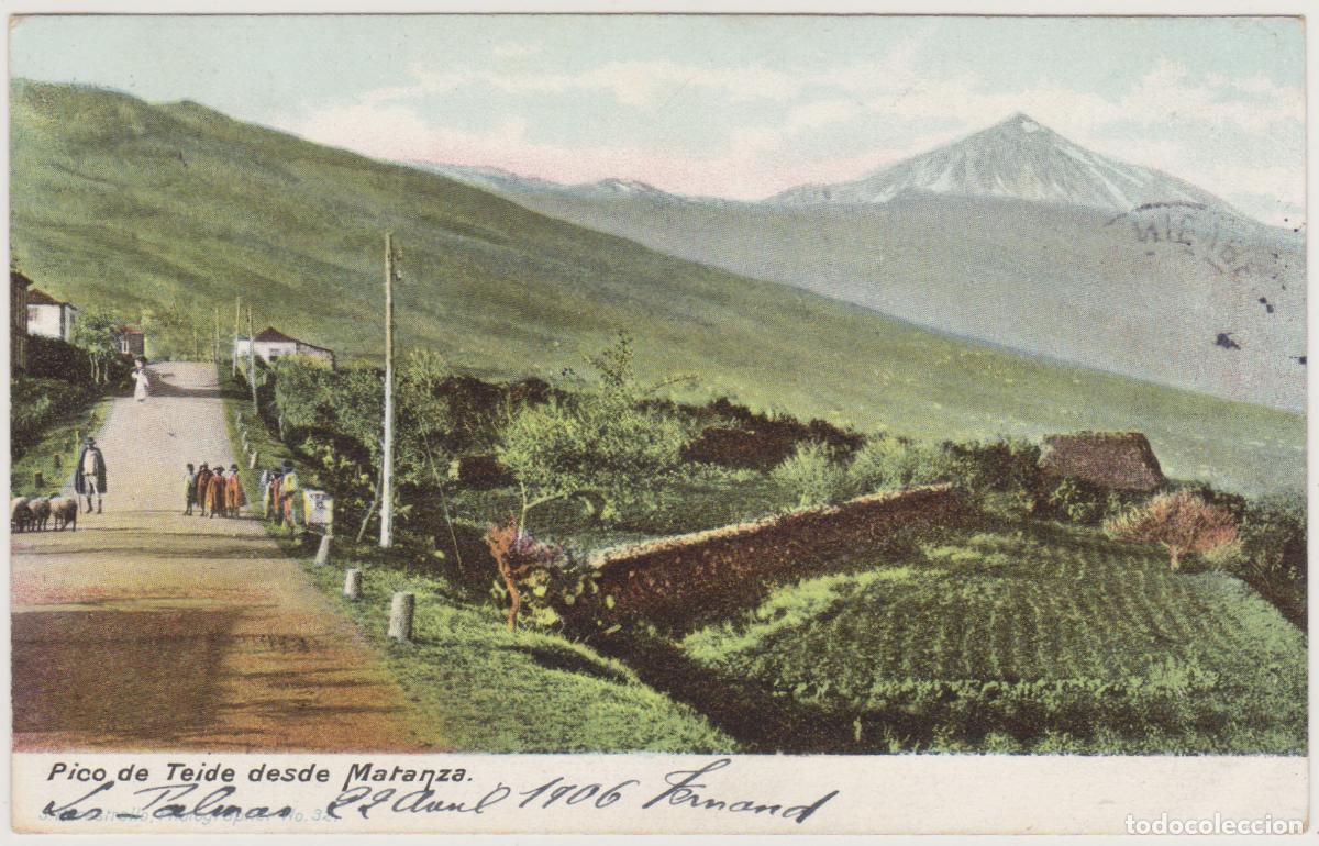 Postales: TARJETA POSTAL - TENERIFE - PICO DE TEIDE DESDE MATANZA