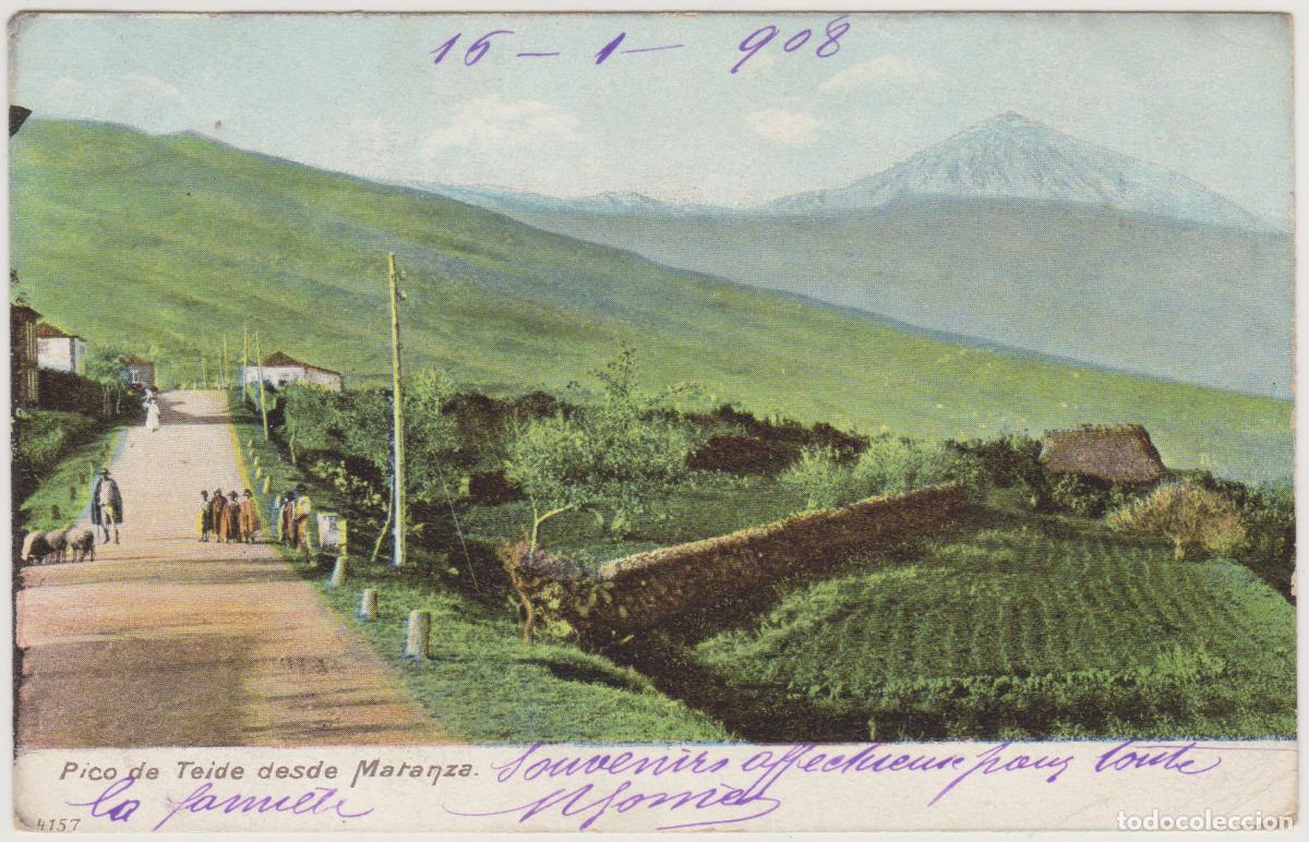 Postales: TARJETA POSTAL - TENERIFE - PICO DE TEIDE DESDE MATANZA