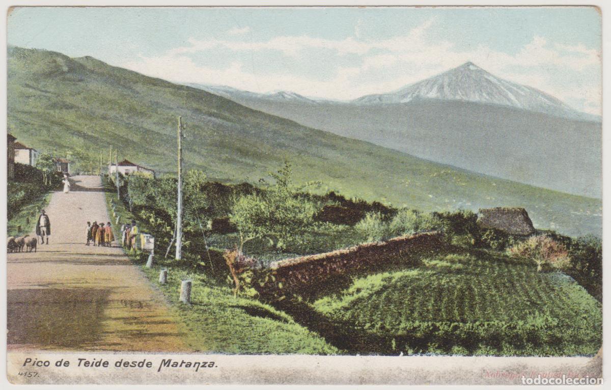 Postales: TARJETA POSTAL - TENERIFE - PICO DE TEIDE DESDE MATANZA
