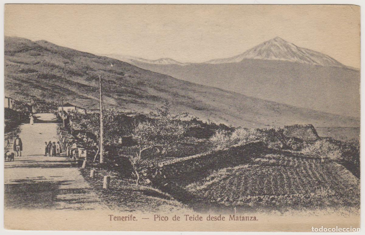 Postales: TARJETA POSTAL - TENERIFE - PICO DE TEIDE DESDE MATANZA - NOBREGA'S ENGLISH BAZAR