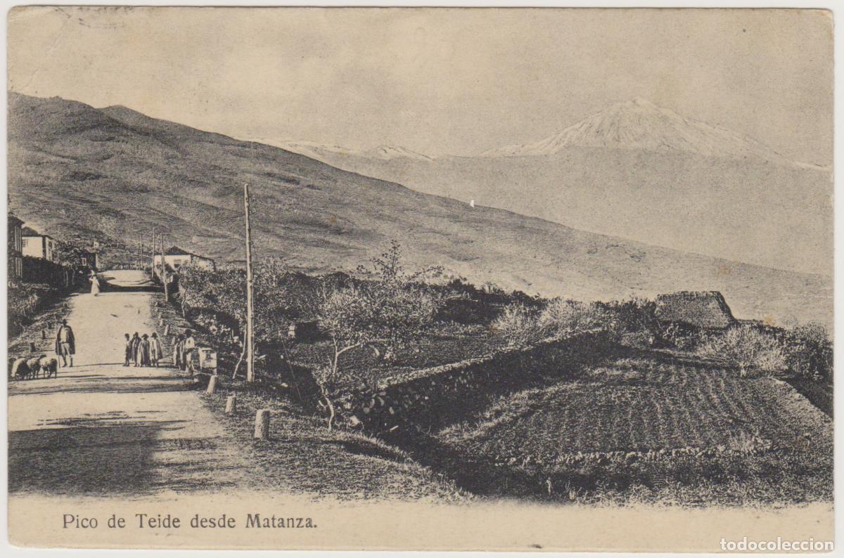 Postales: TARJETA POSTAL - TENERIFE - PICO DE TEIDE DESDE MATANZA