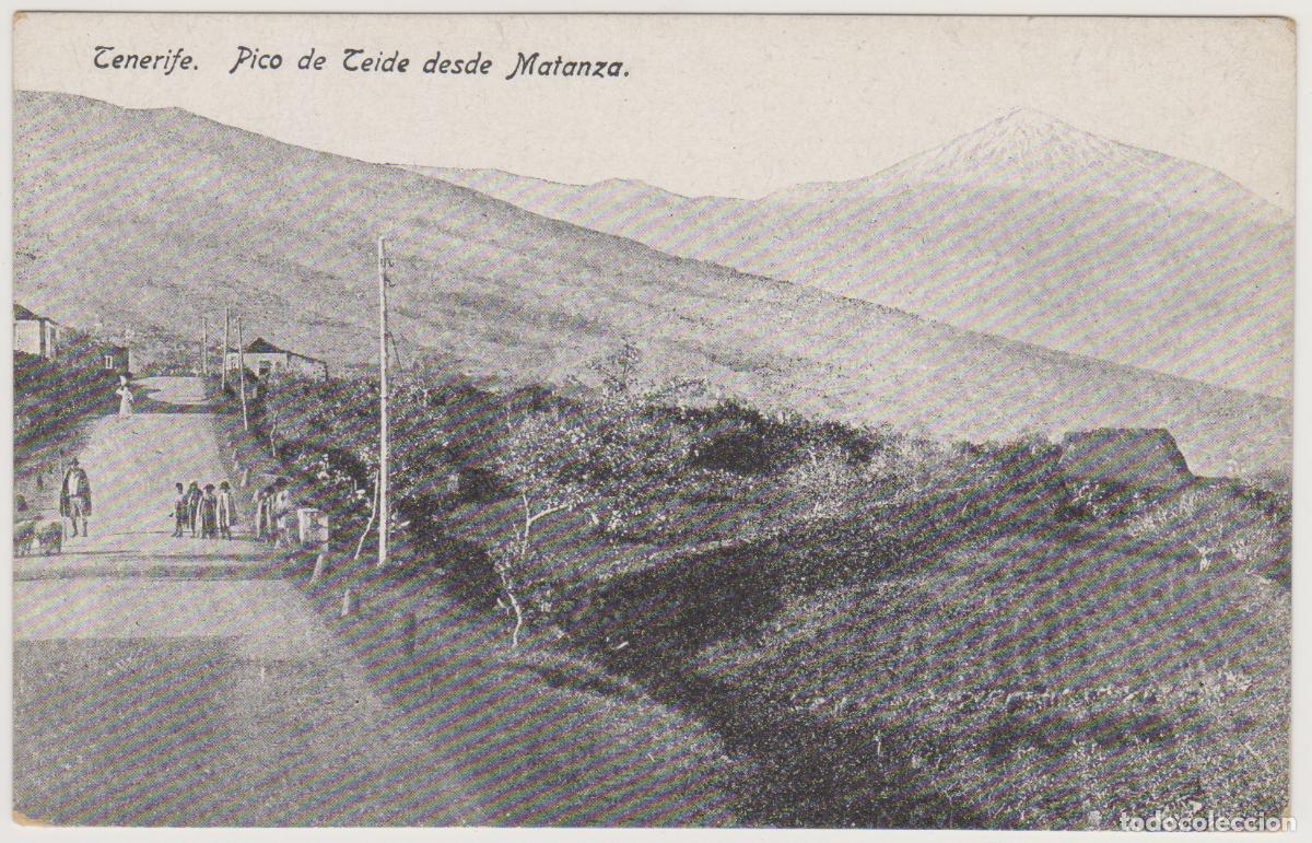 Postales: TARJETA POSTAL - TENERIFE - PICO DE TEIDE DESDE MATANZA - NOBREGA'S ENGLISH BAZAR
