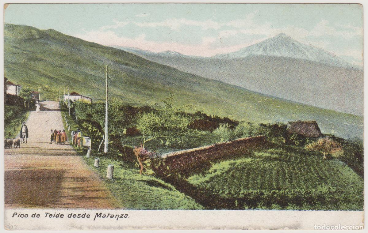 Postales: TARJETA POSTAL - TENERIFE - PICO DE TEIDE DESDE MATANZA