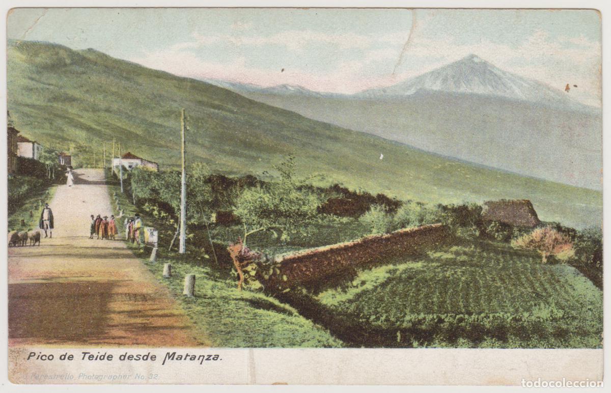 Postales: TARJETA POSTAL - TENERIFE - PICO DE TEIDE DESDE MATANZA - J. PERESTRELLO