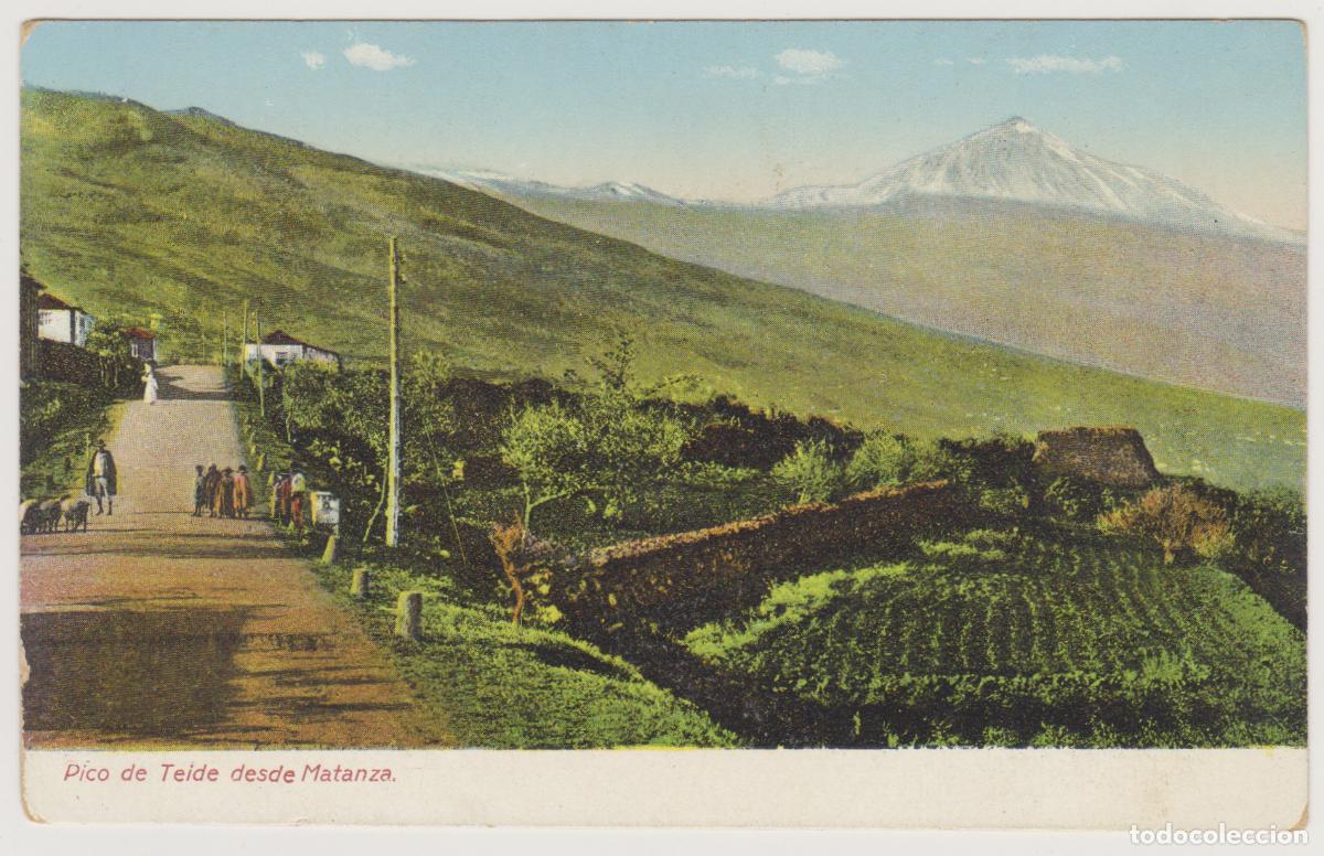 Postales: TARJETA POSTAL - TENERIFE - PICO DE TEIDE DESDE MATANZA - NOBREGA'S ENGLISH BAZAR