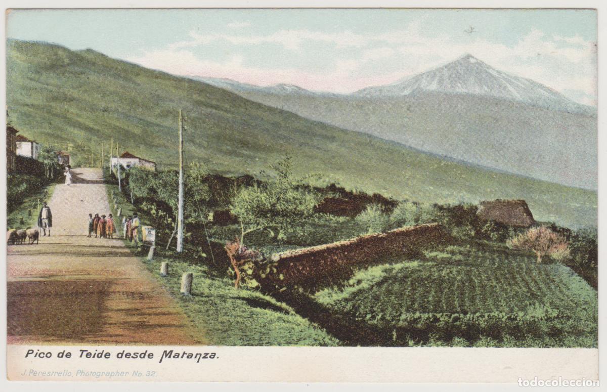 Postales: TARJETA POSTAL - TENERIFE - PICO DE TEIDE DESDE MATANZA - J. PERESTRELLO