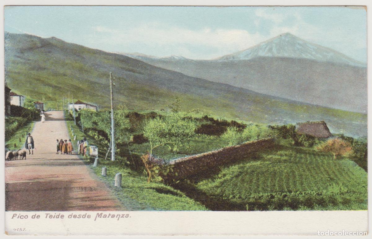 Postales: TARJETA POSTAL - TENERIFE - PICO DE TEIDE DESDE MATANZA