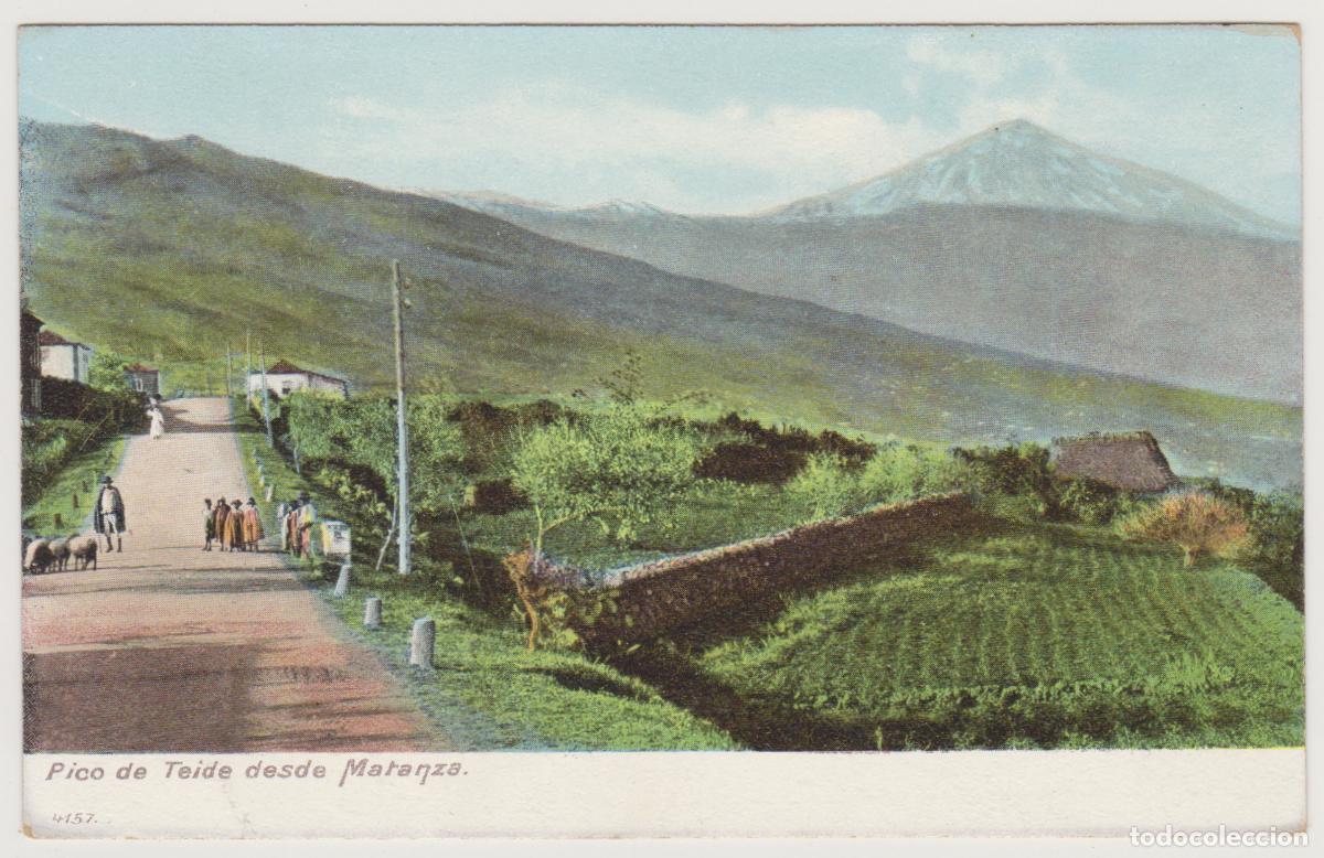 Postales: TARJETA POSTAL - TENERIFE - PICO DE TEIDE DESDE MATANZA