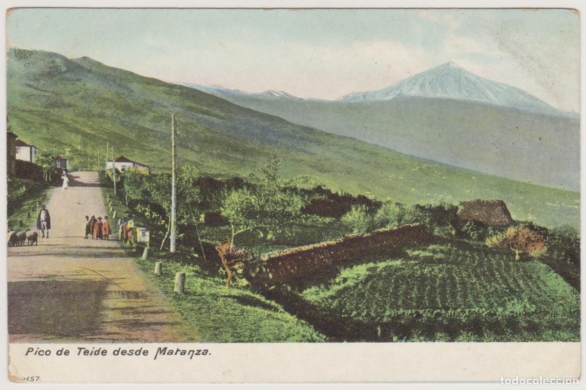 Postales: TARJETA POSTAL - TENERIFE - PICO DE TEIDE DESDE MATANZA